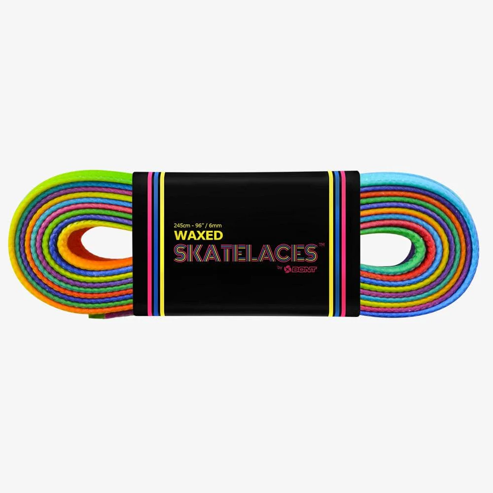 Waxed Skate Laces 6mm - Image 3